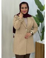 پالتو زنانه فوتر نقره - تصویر 8