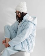 کاپشن دخترانه کوتاه لالیک - تصویر 10