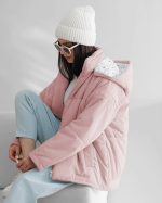 کاپشن دخترانه کوتاه لالیک - تصویر 8