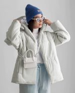 کاپشن دخترانه کوتاه لالیک - تصویر 6