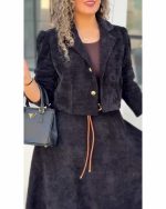 ست زنانه کت دامن جانان - تصویر 5