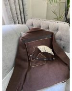 پالتو زنانه کوتاه طرح اسب