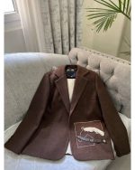 پالتو زنانه کوتاه طرح اسب - تصویر 3