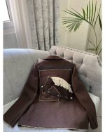 پالتو زنانه کوتاه طرح اسب - تصویر 2