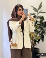 کت زنانه کوتاه مدل سمین