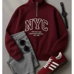 دورس زنانه نیم زیپ نفس