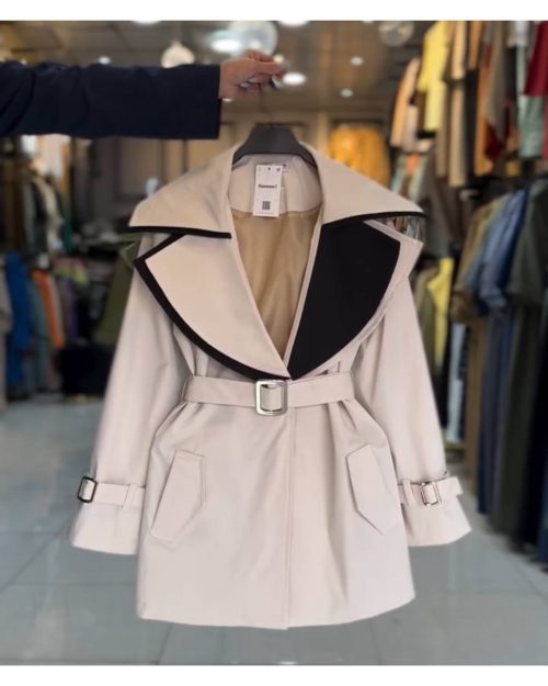 بارونی زنانه کوتاه بهنوش