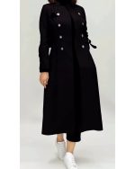 بارونی زنانه بلند پریوش - تصویر 4