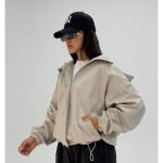 بارانی دخترانه کوتاه اسپرت فابه