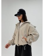 بارانی دخترانه کوتاه اسپرت فابه