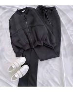 ست زنانه سویشرت شلوار روکسان - تصویر 2