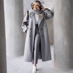 پالتو زنانه بلند نیلماه