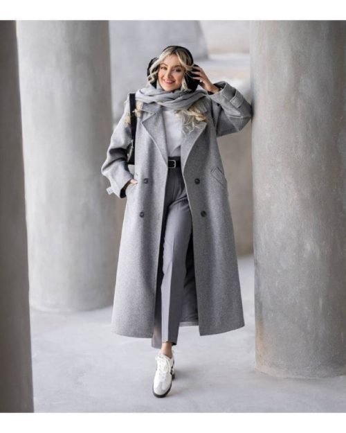 پالتو زنانه بلند نیلماه