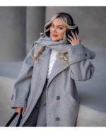 پالتو زنانه بلند نیلماه - تصویر 5