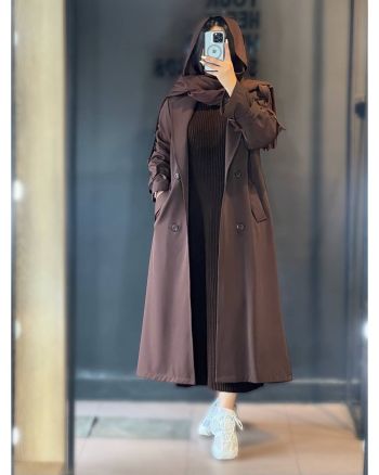 بارونی زنانه بلند آنکارا - تصویر 10