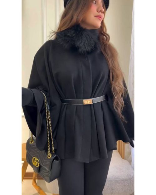 پانچو زنانه کوتاه هنر