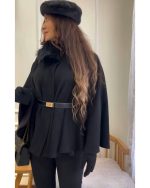 پانچو زنانه کوتاه هنر - Image 3
