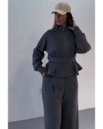 ست دخترانه کت شلوار دلین - تصویر 3