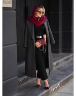 پالتو زنانه بلند برگین - تصویر 11