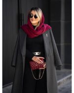 پالتو زنانه بلند برگین - تصویر 9