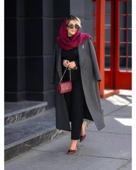 پالتو زنانه بلند برگین