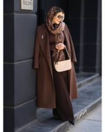 پالتو زنانه بلند برگین - تصویر 3