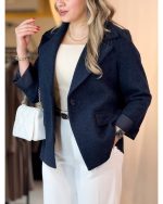 پالتو زنانه کوتاه نوران - تصویر 3