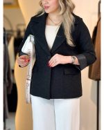 پالتو زنانه کوتاه نوران - تصویر 7