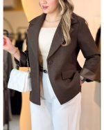 پالتو زنانه کوتاه نوران - تصویر 8