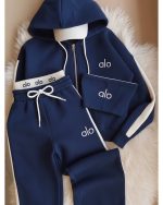 ست زنانه سویشرت شلوار اسکای - تصویر 5