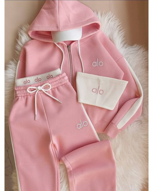 ست زنانه سویشرت شلوار اسکای