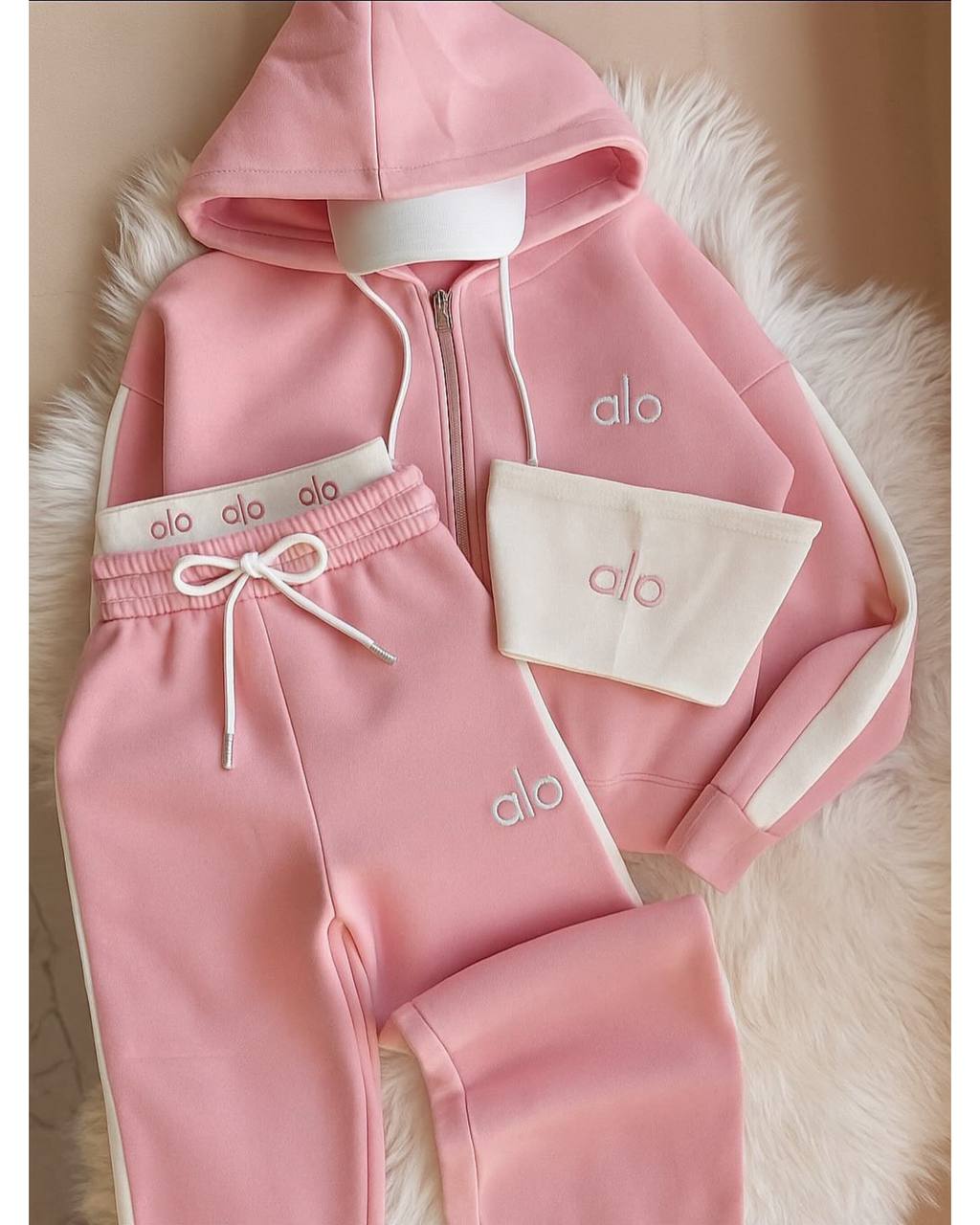 ست زنانه سویشرت شلوار اسکای