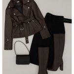 کت زنانه چرم کوتاه خانومی