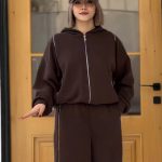 ست زنانه سویشرت شلوار لارا پلاس