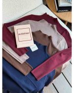 بلوز بافت زنانه کبریتی زرگل - تصویر 3