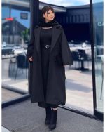 پالتو زنانه بلند هانیه - تصویر 5