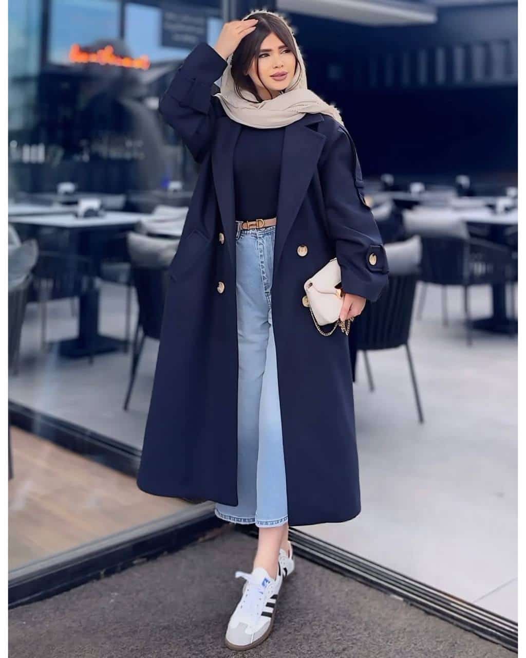 پالتو زنانه بلند هانیه