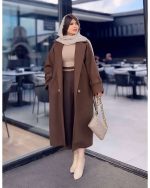 پالتو زنانه بلند هانیه - تصویر 2