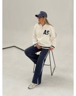 ست زنانه سویشرت شلوار سالی - تصویر 3