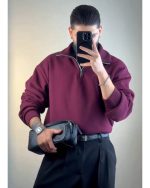 دورس مردانه نیم‌ زیپ بهنام - تصویر 2