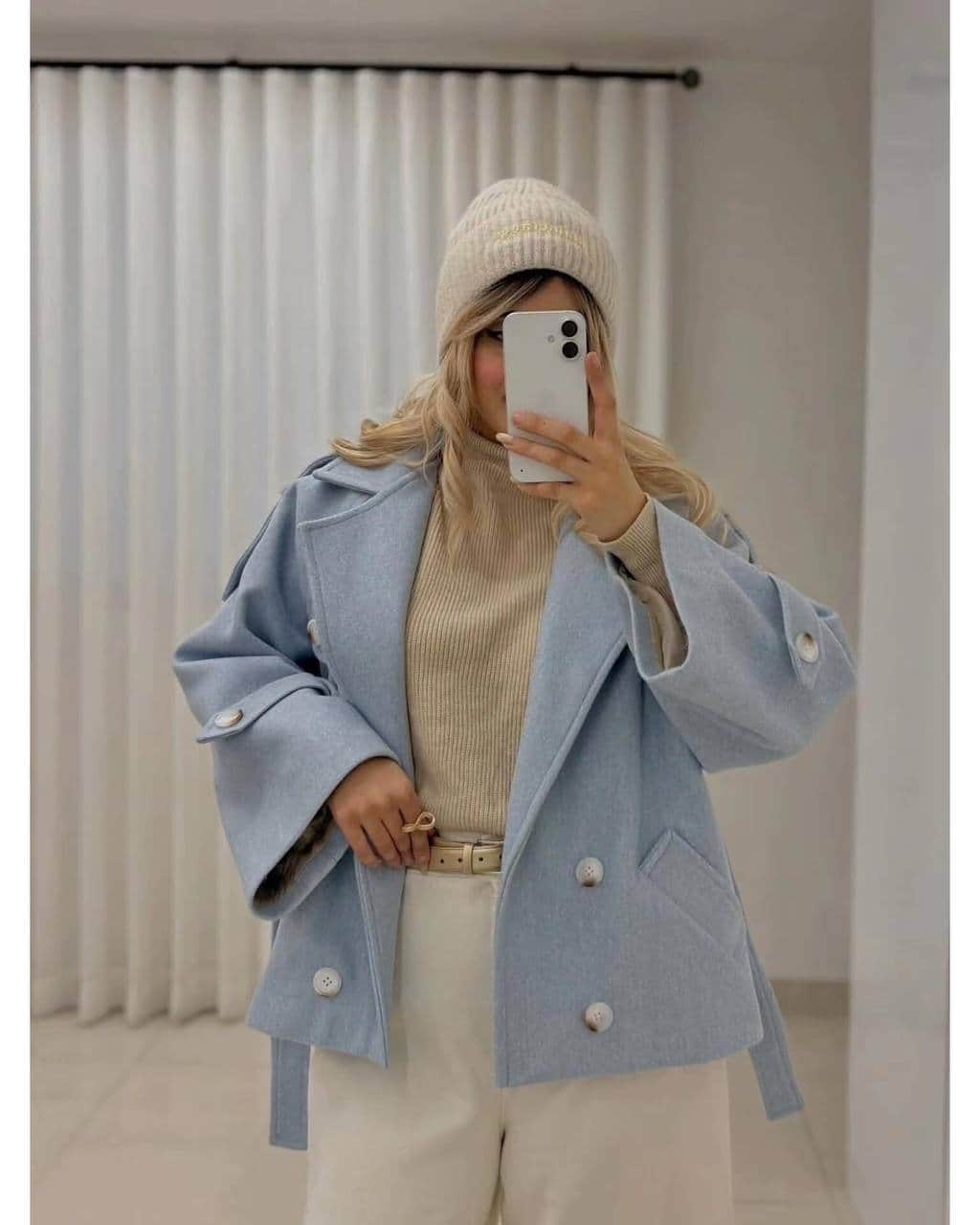 پالتو زنانه کوتاه شیلا