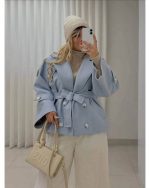 پالتو زنانه کوتاه شیلا - تصویر 8