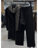 ست زنانه پالتو شلوار زویا - تصویر 4