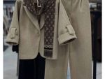 ست زنانه پالتو‌ شلوار زویا
