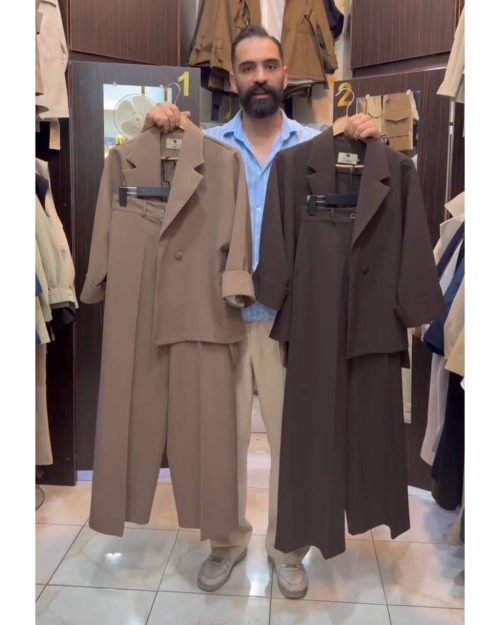 ست زنانه کت شلوار حسنا