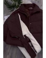 کاپشن زنانه کوتاه گرم نیلان - تصویر 3