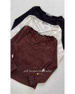 کراپ کبریتی دخترانه ضربدری - تصویر 6