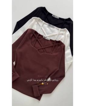 کراپ کبریتی دخترانه ضربدری - تصویر 6