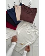 کراپ کبریتی دخترانه ضربدری - تصویر 2