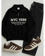 دورس نیم زیپ زنانه مانا - تصویر 4